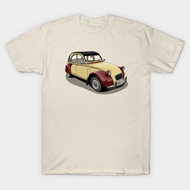 T shirt 2cv hot sale